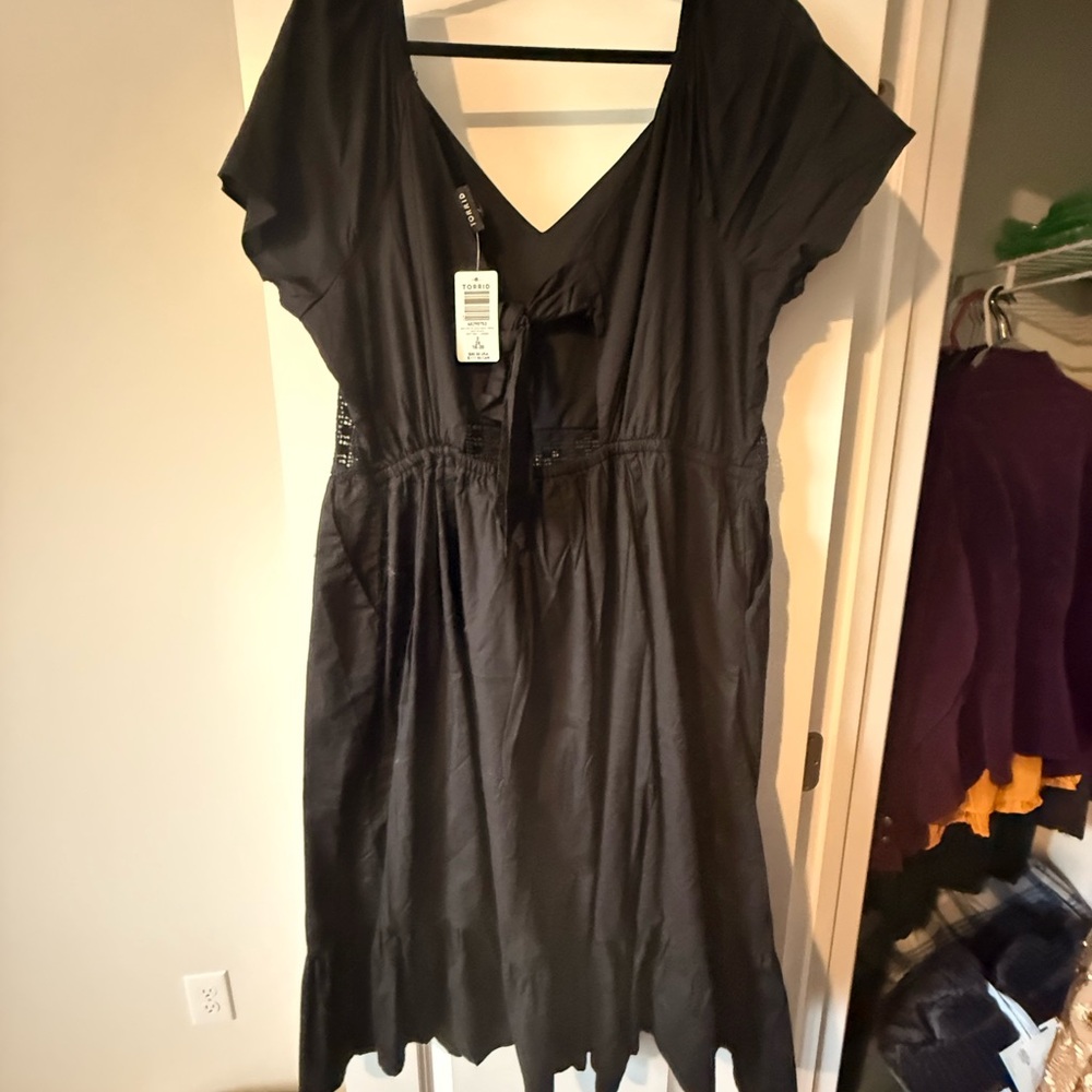 Elegant Torrid Black Dress - Picture 2 of 3
